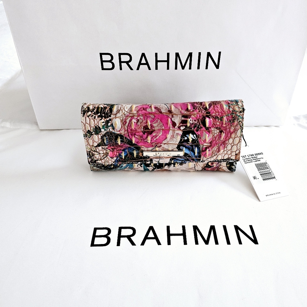 NWT Brahmin MARIPOSA Melbourne Cordelia Wallet - Picture 13 of 13
